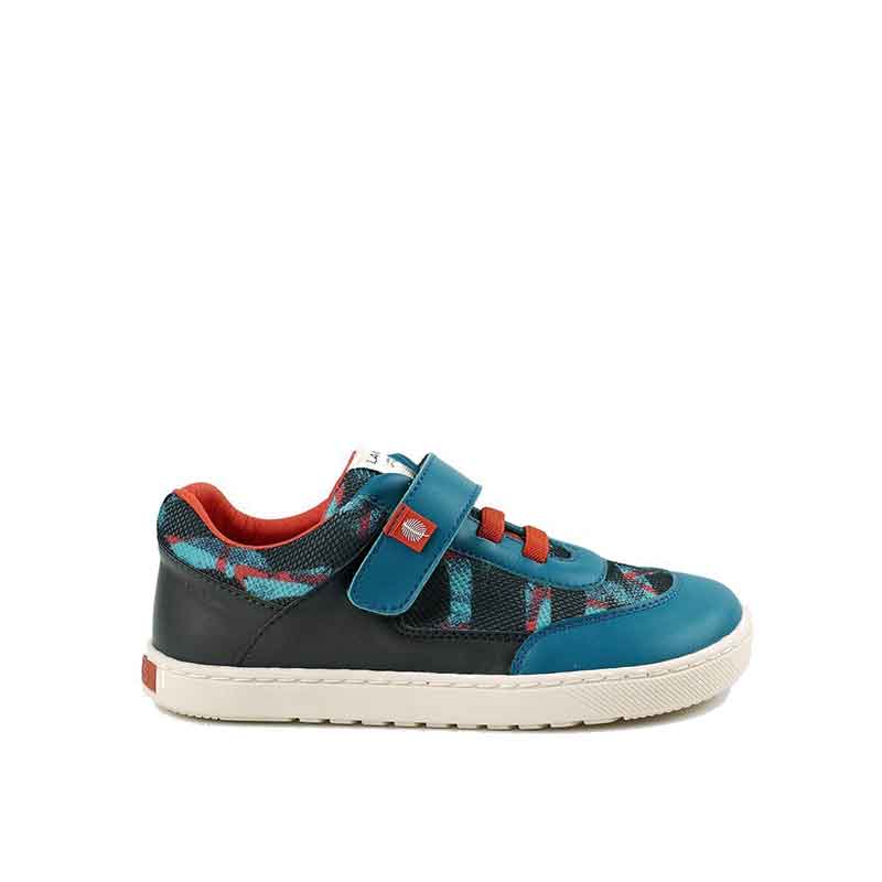 Tikki Lang.S Kids Vegan Trainers Rock - Blue (0)