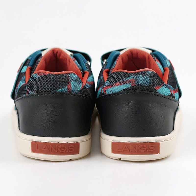 Tikki Lang.S Kids Vegan Trainers Rock - Blue (3)