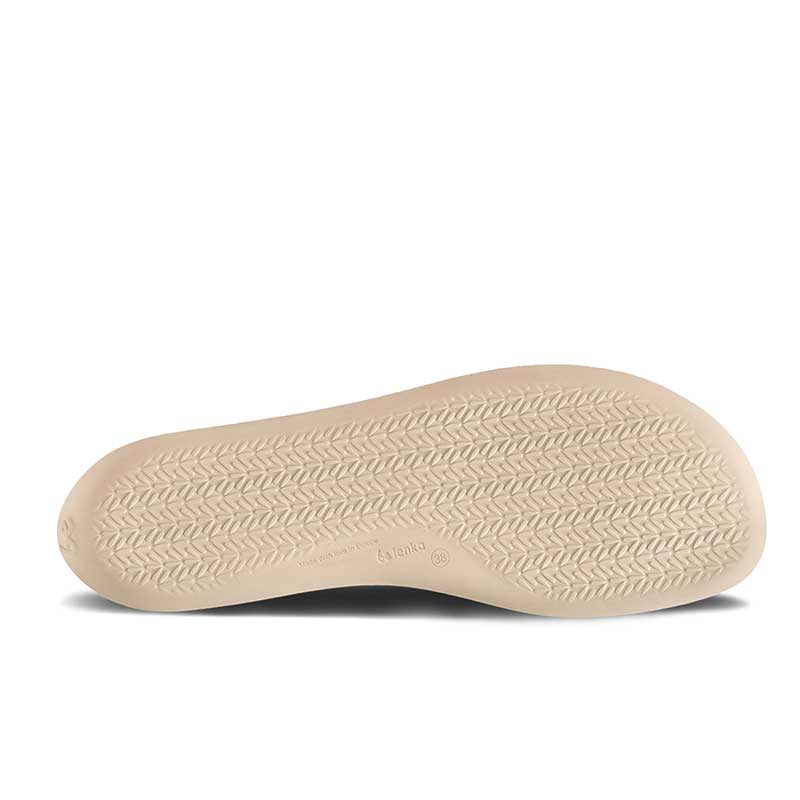 Be Lenka Women's Moccasin Rosaluna - Beige and Black, sole view