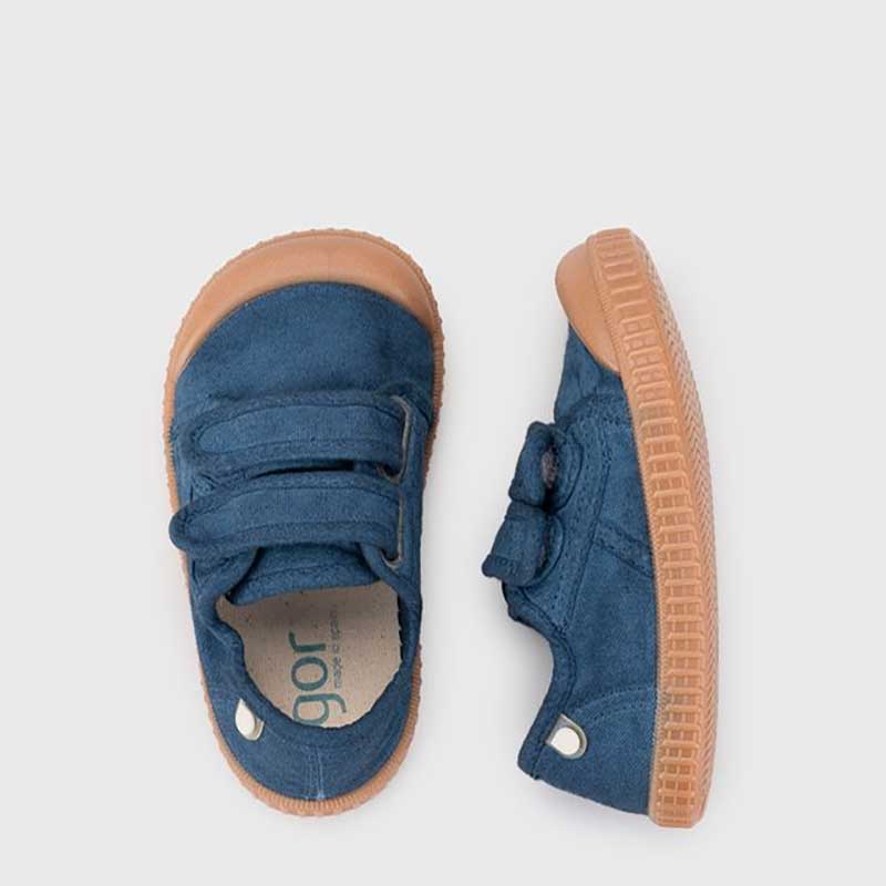 Igor Berri BRF Caramelo Canvas Shoes - Navy