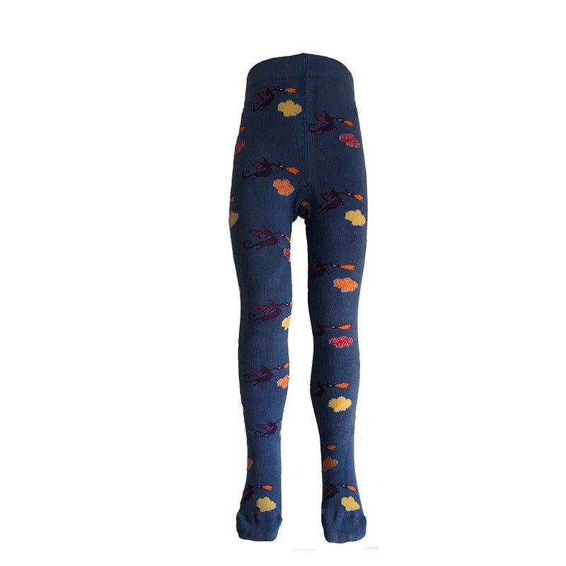 Slugs & Snails Kids Tights - Dragons.