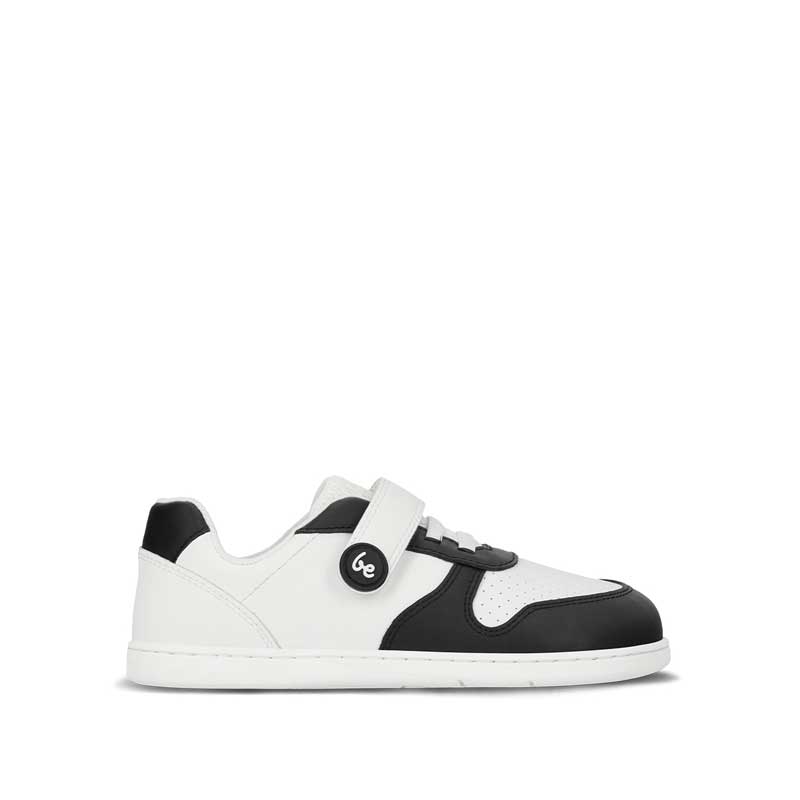 Be Lenka Kids Trainer Scoot - Black and White, outer side view