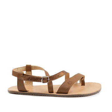 Tikki Women's Sandal Selene - Camel, outer side view.