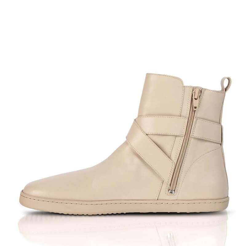 Shapen Women's Divine Ankle Boots - Vanilla