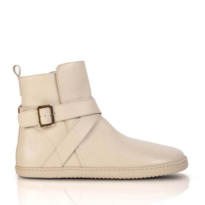 Shapen Women's Divine Ankle Boots - Vanilla