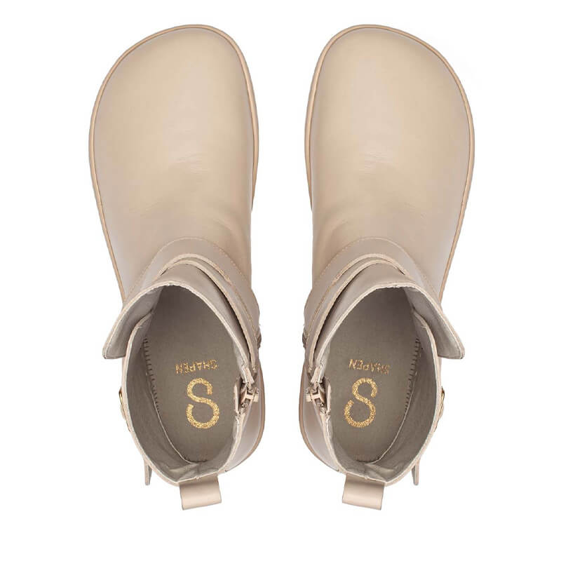 Shapen Women's Divine Ankle Boots - Vanilla