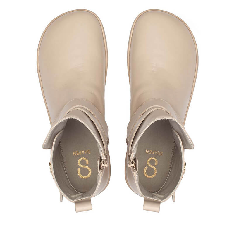 Shapen Women's Divine Ankle Boots - Vanilla