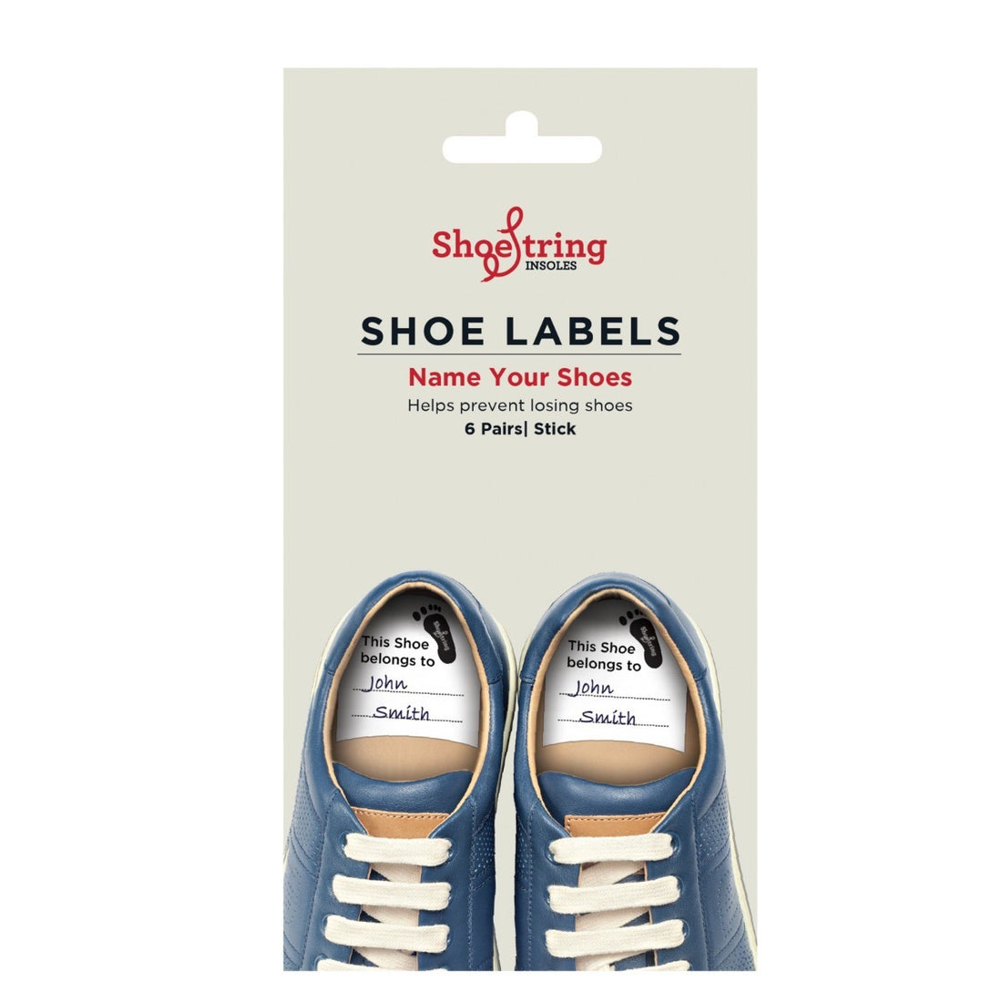 Shoe String Kid's Shoe Labels.