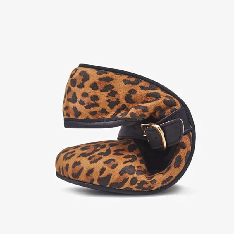 Origo Women's Classic Mary Jane Shoes - Leopard