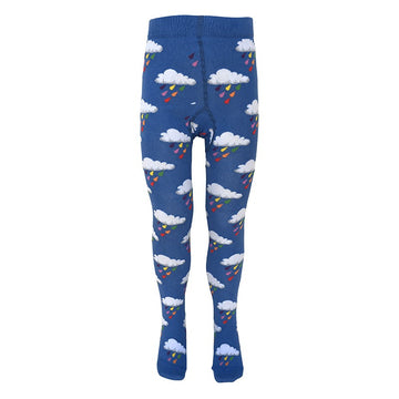 Slugs & Snails Kids Tights - Drop, front view.