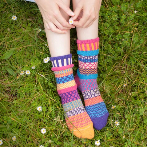 Solmate Adults Socks - Sunny