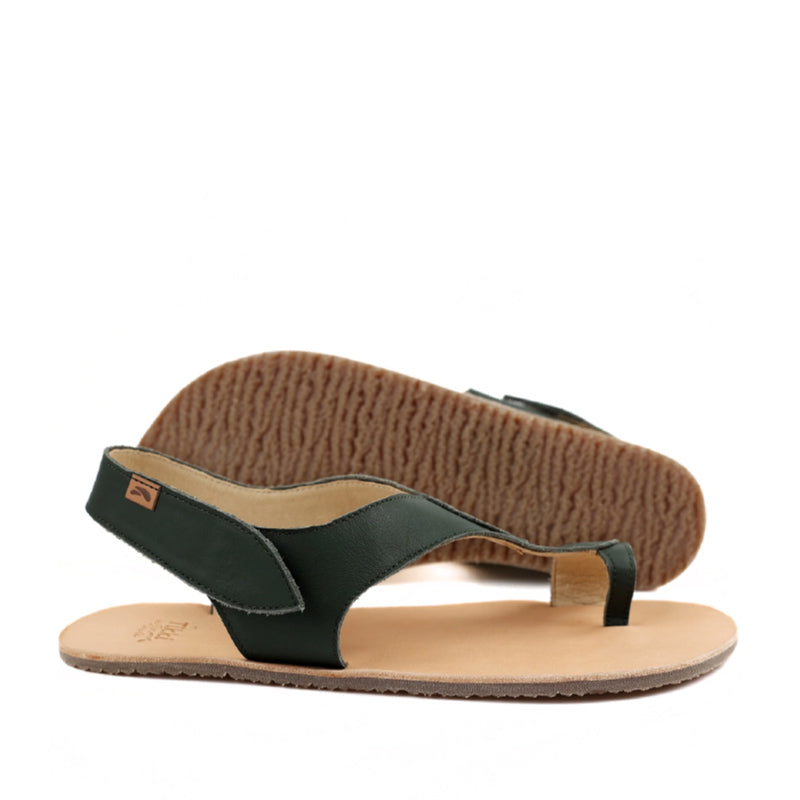 Tikki Women's Leather Sandals Soul - Emerald