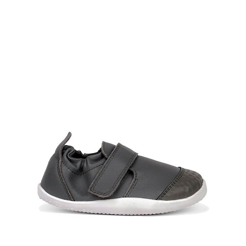 Bobux SU Xplorer Go Shoe - Smoke, outer side view