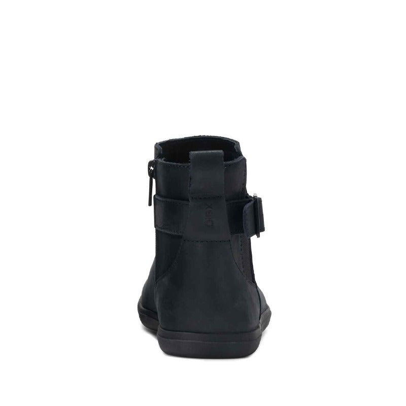 Xero Women's Chelsea Boot Tari II - Black, rear view.