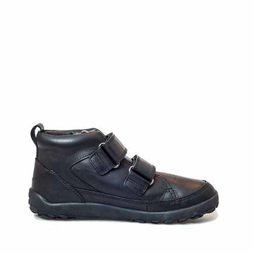 Bobux Alpha Trek School Boot - Black, inner side view