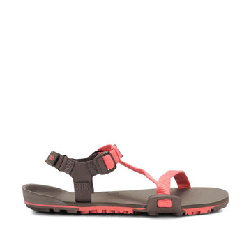 Xero Women's Sports Sandal Z-Trail EV - Sunset Coral, inner side view.