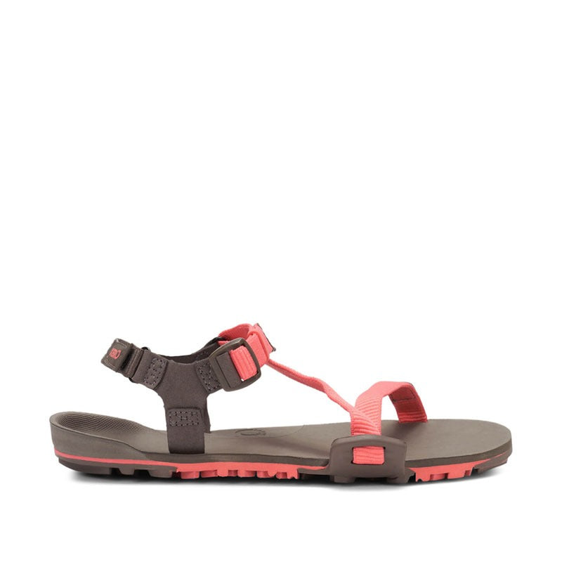 Xero Women's Sports Sandal Z-Trail EV - Sunset Coral, inner side view.