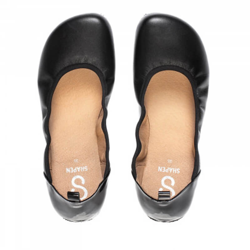 Shapen Women's Tulip 3.0 Ballet Flats - Black