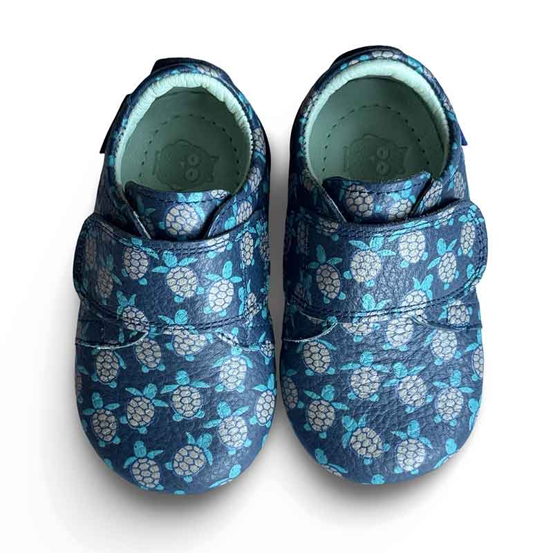 Poco Nido Turtle Midnight Strap Shoes