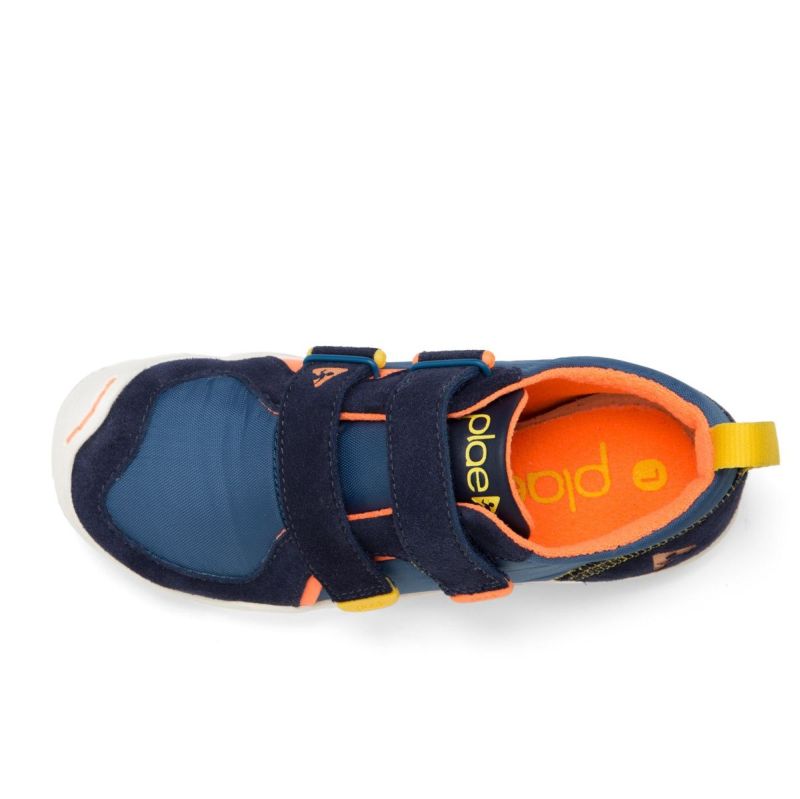 PLAE Kids Trainers Ty - Denim Navy