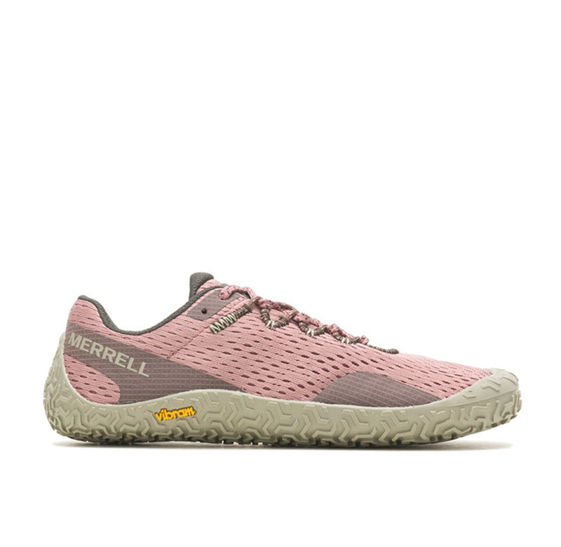 Merrell Women's Vapor Glove 6 Shoe - Burlwood, outer side view.