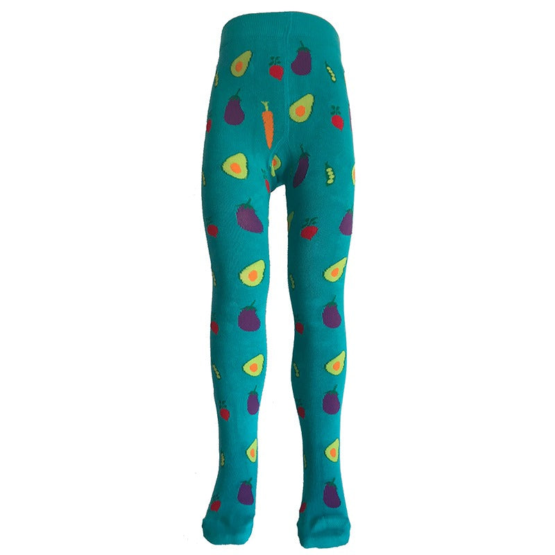 Slugs & Snails Kids Tights - Veggie.
