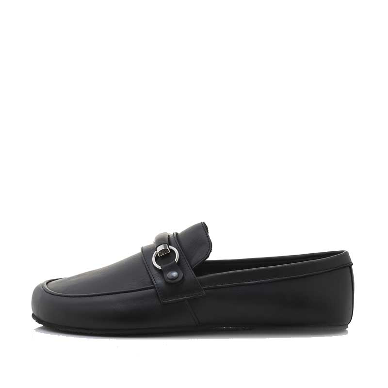 Shapen Women's Versa 2.0 Loafer - Black, outer side view.