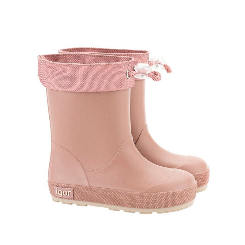 Igor Yogi Barefoot Cuello Wellington Boots - Rosa