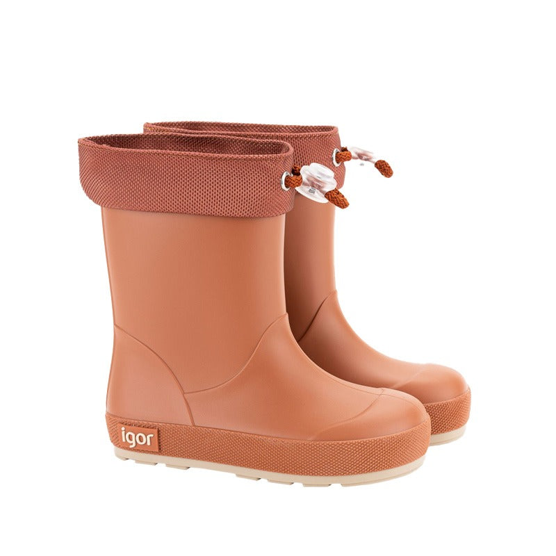 Igor Yogi Barefoot Cuello Wellington Boots - Teja Terracotta