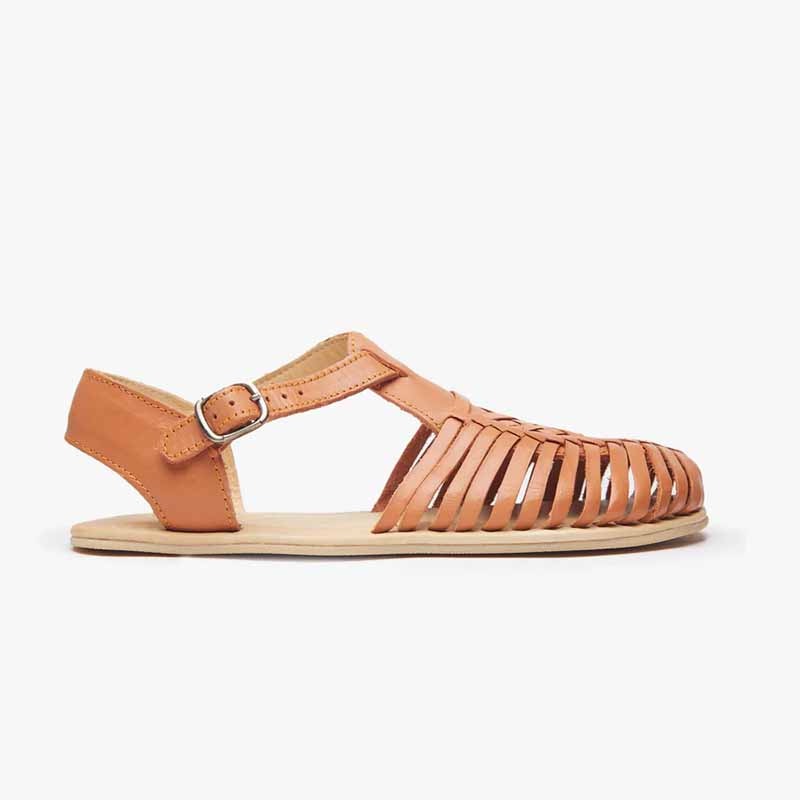 Origo Women's Huarache Wide Sandals By Anya - Toffee