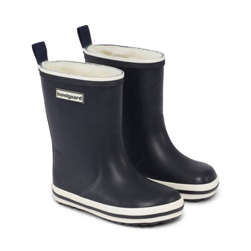 Bundgaard Kids Wellies Classic Charly High Winter - Navy
