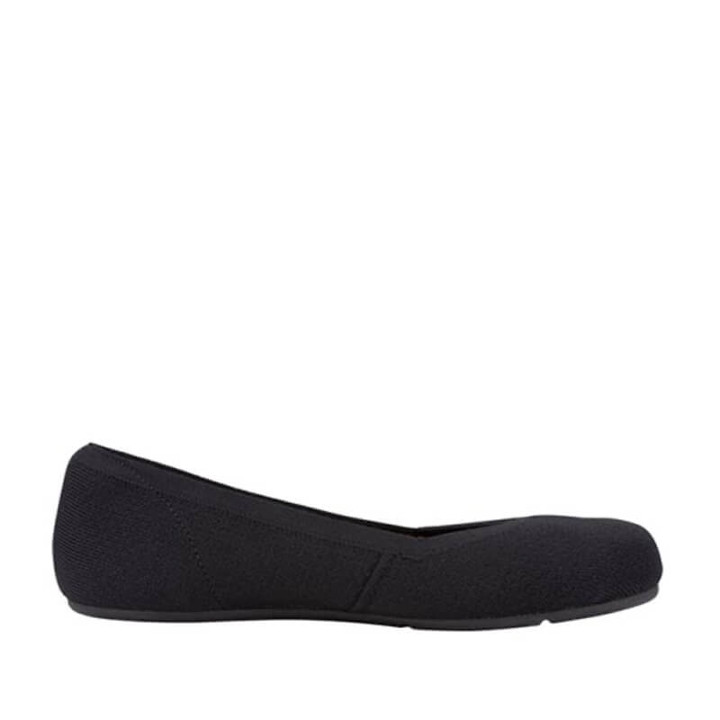 Xero Ladies Phoenix Knit Black | Vegan Barefoot Ballet Flats