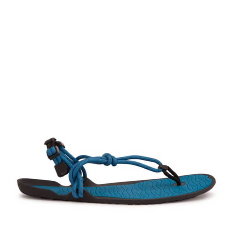 Xero Men's Sandal Aqua Cloud - Sapphire, outer side view.