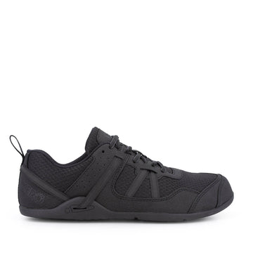 Xero Men's Athletic Shoe Prio - Black, outer side view.
