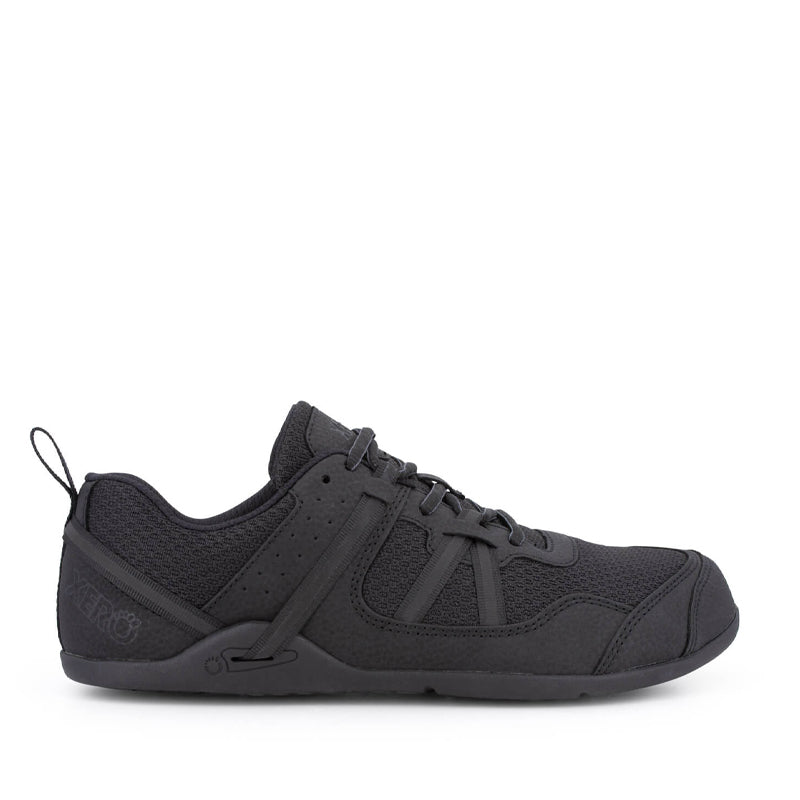 Xero Men's Athletic Shoe Prio - Black, outer side view.