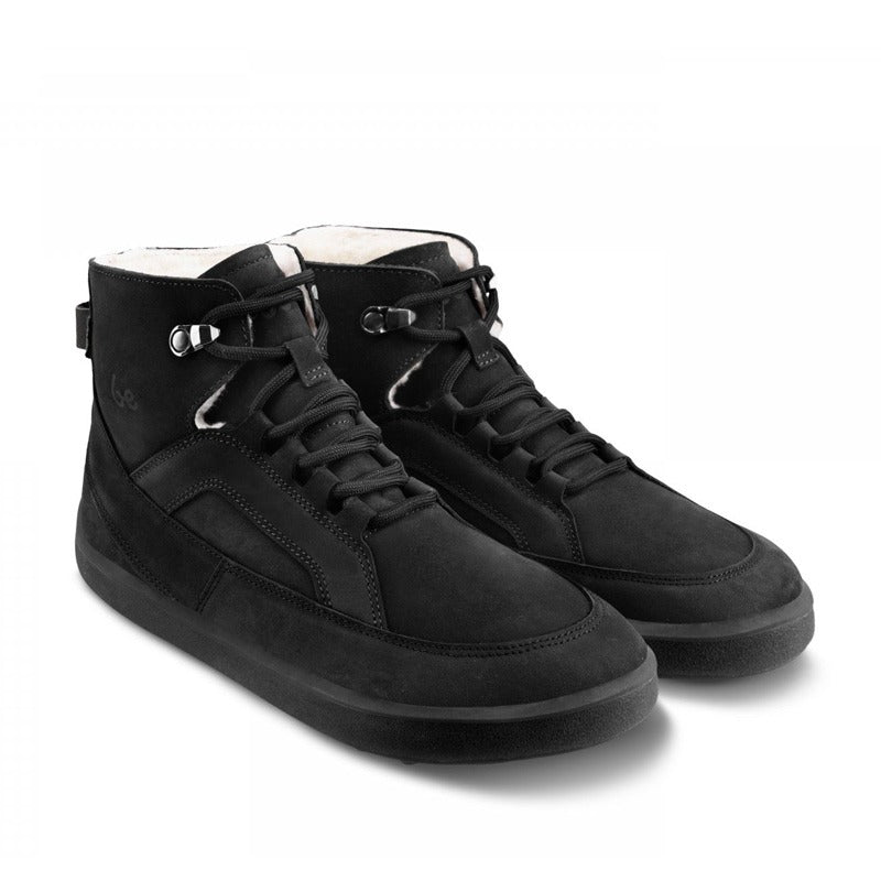 Pair of Be Lenka Adults Boots York - All Black, angled side view