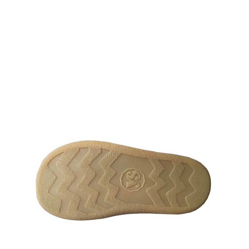 Young Soles Kids Trainer Pele - Navy, sole view.