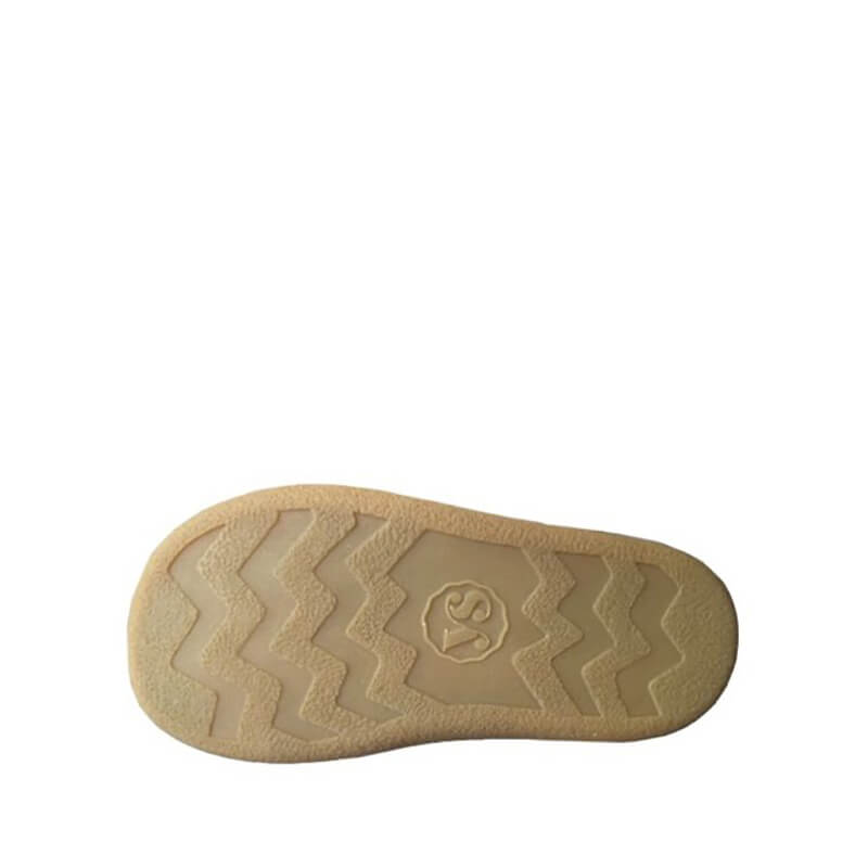 Young Soles Kids Trainer Pele - Berry, sole view.