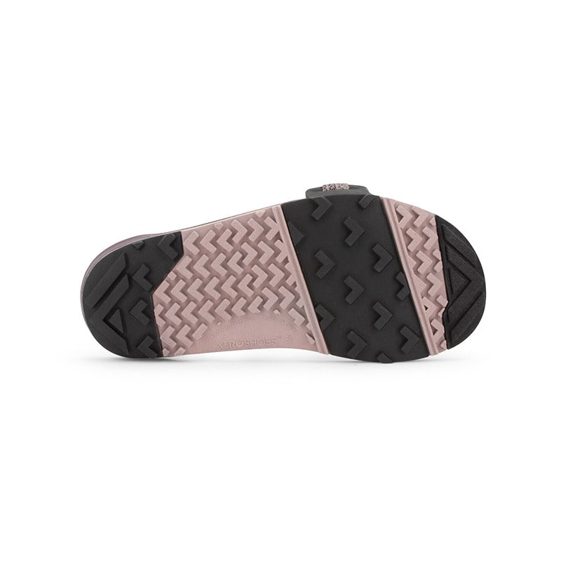 Xero Women's Sports Sandal Z-Trail EV - Dusty Rose, sole view.