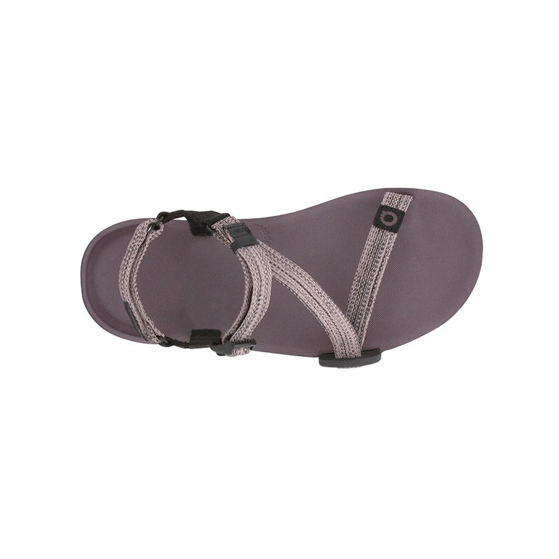 Xero Women's Sports Sandal Z-Trail EV - Dusty Rose, top view.