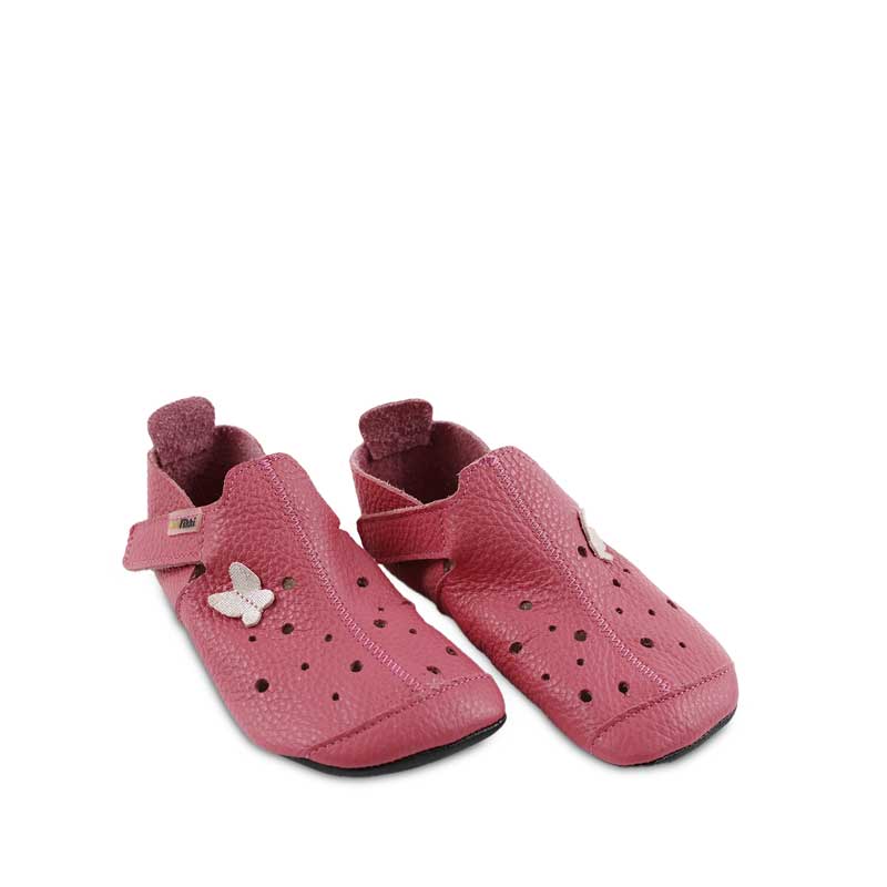 Tikki Kids Leather Shoes Ziggy - Butterfly