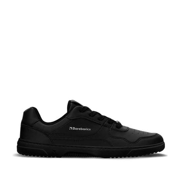 Be Lenka Adults Barebarics Leather Trainer Zing - All Black, outer side view