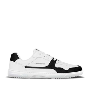 Be Lenka Adults Barebarics Leather Trainer Zing - White and Black, outer side view