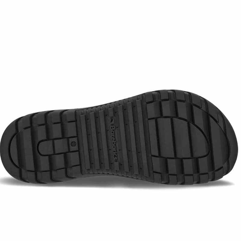 Be Lenka Adults Barebarics Trainer Zing Frost - All Black, sole view