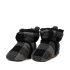 Cozy Sole Black Plaid Soft Sole Slippers
