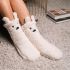 Cozy Sole Adult and Kids Slipper Socks Snow