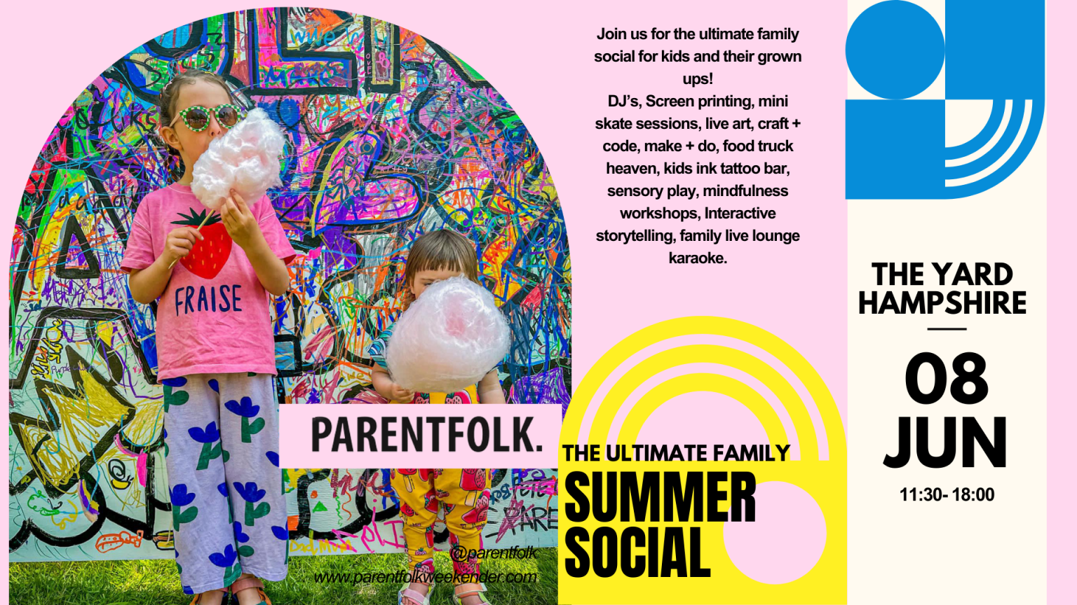 Parentfolk  x Happy Little Soles Events This Summer 2024