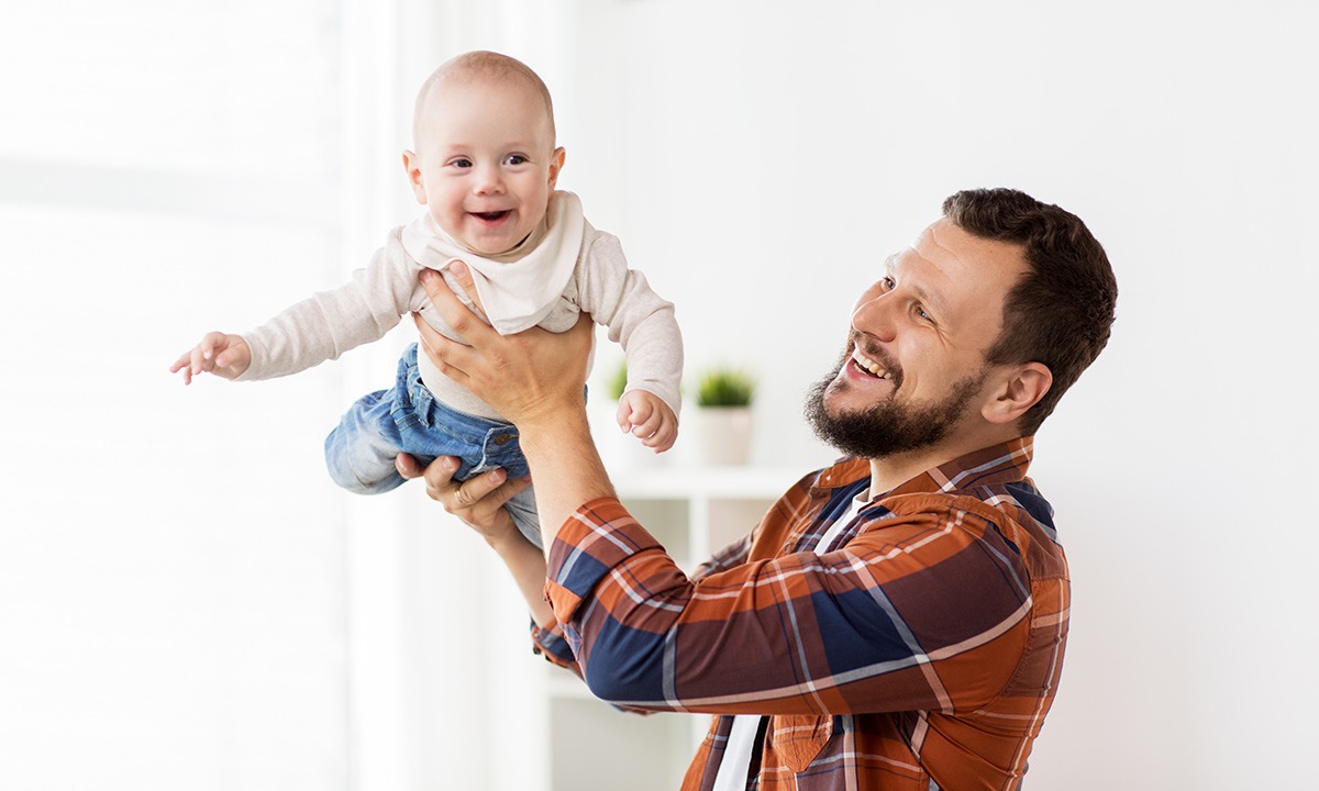 Physical play by fathers lay great foundations