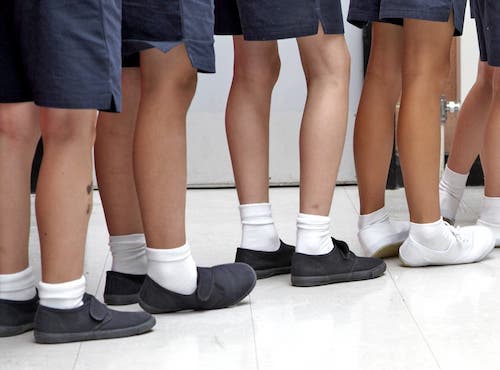 Barefoot Plimsolls for School Use