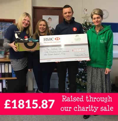 Charity Partnership Raises £1815.87 in 2019